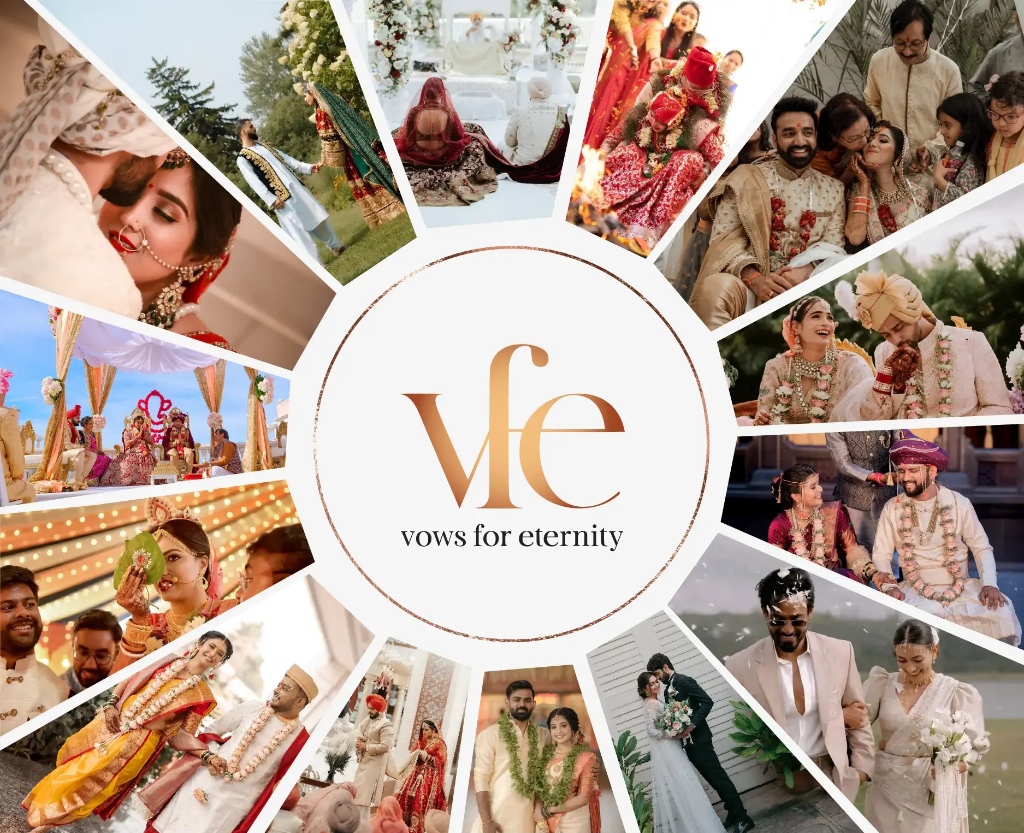 Vows for Eternity Couples Collage